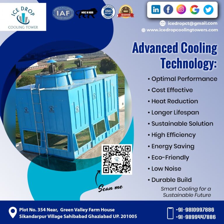 Best Ice Cooling Towers Company in Delhi