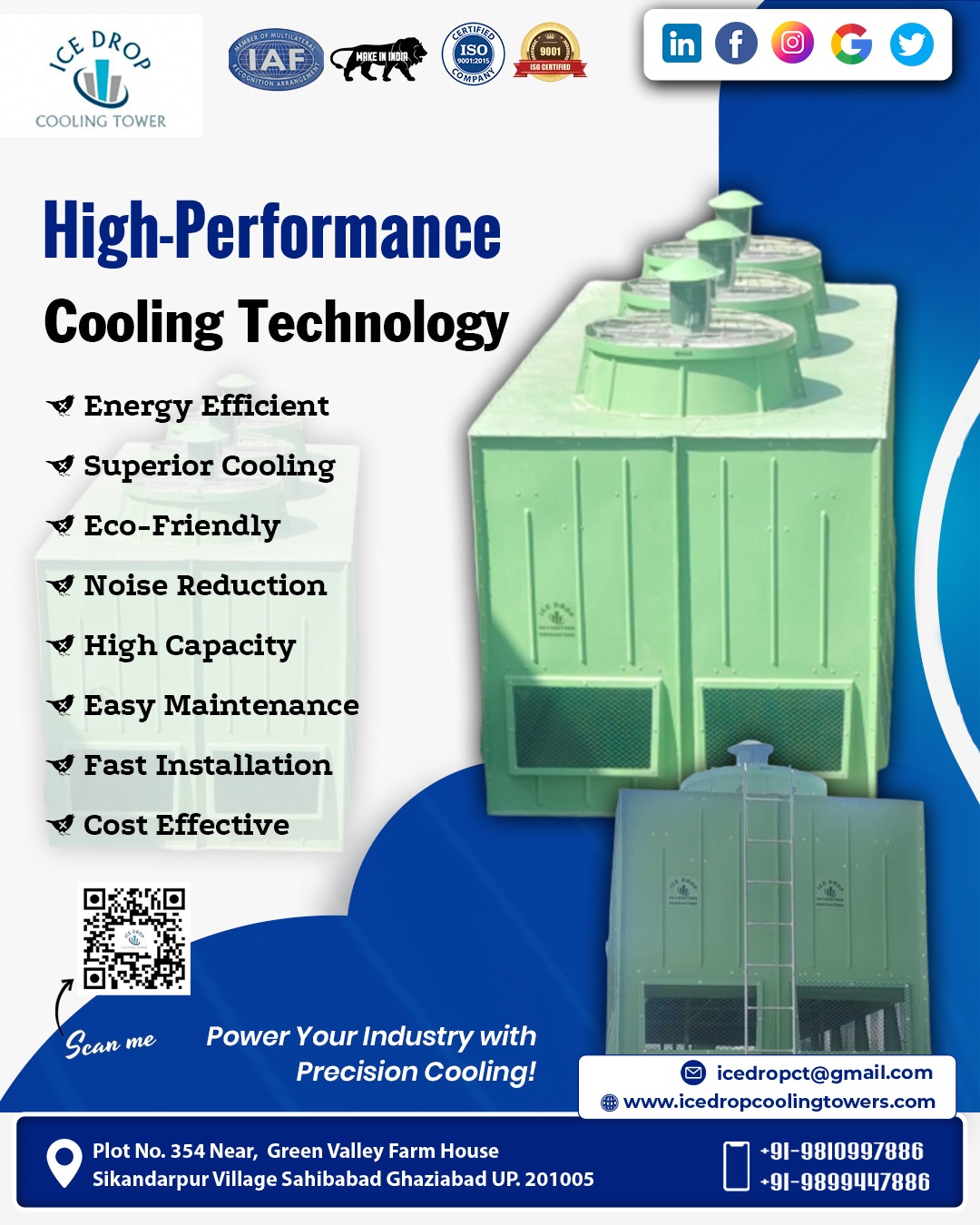 Best High Power Cooling Company in Sahibabad